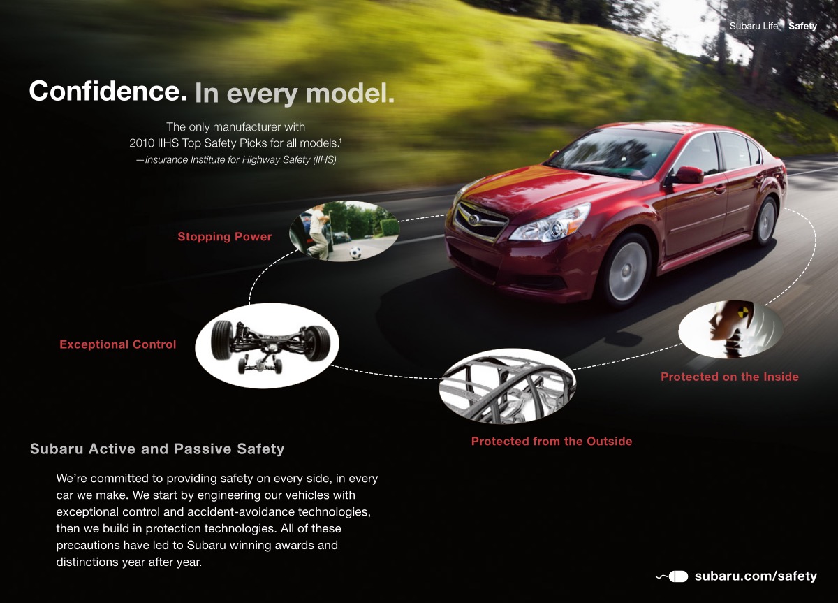 2011 Subaru Brochure Page 18